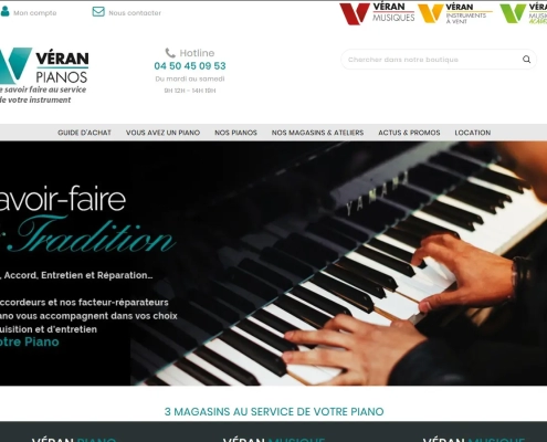 Site Veran Pianos Home