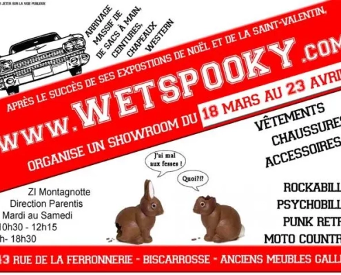 Wetspooky affiche printemps