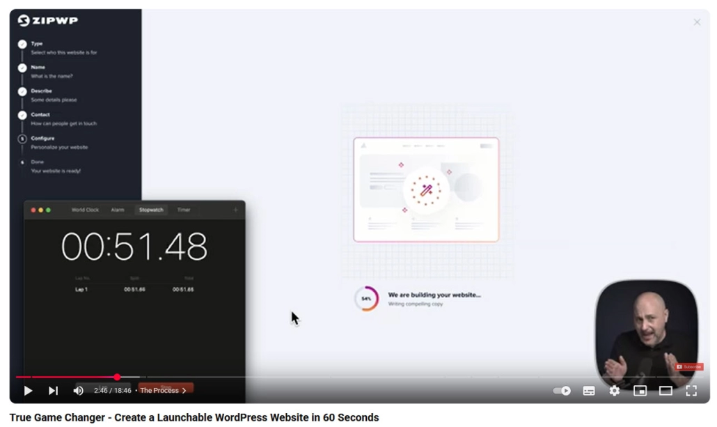 Zip WP un site en 60 secondes